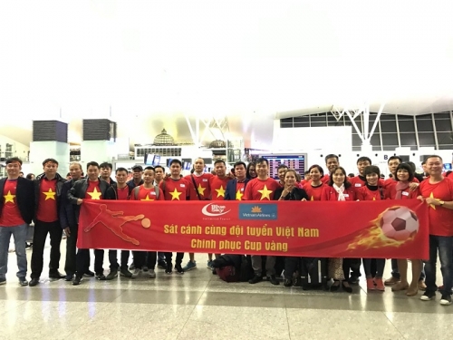 Blue Sky sát cánh cùng đội tuyển Việt Nam tại Chung kết AFF Cup 2018